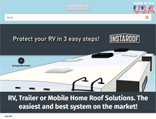 Tablet Screenshot of newrvroof.com